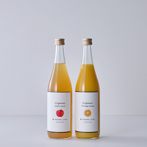 ORGANIC STORY オーガニックジュース オレンジ&りんご 710mlが新発売