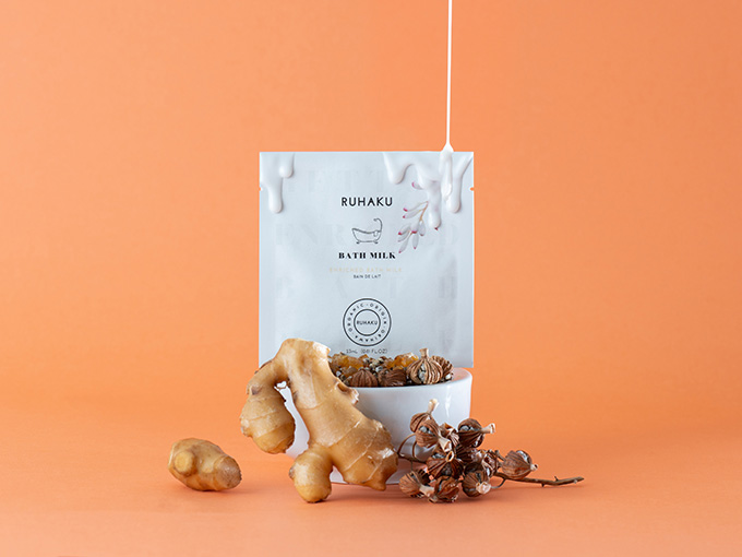 琉白(ルハク)より乳液状の美容入浴料「エンリッチバスミルク」が誕生!