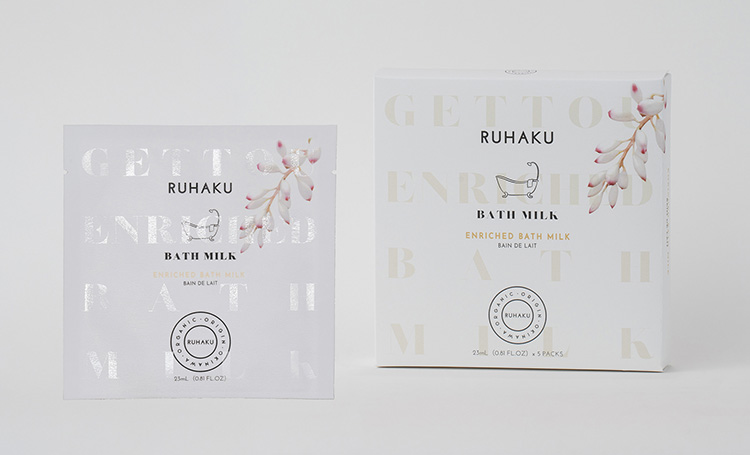 琉白(ルハク)より乳液状の美容入浴料「エンリッチバスミルク」が誕生!