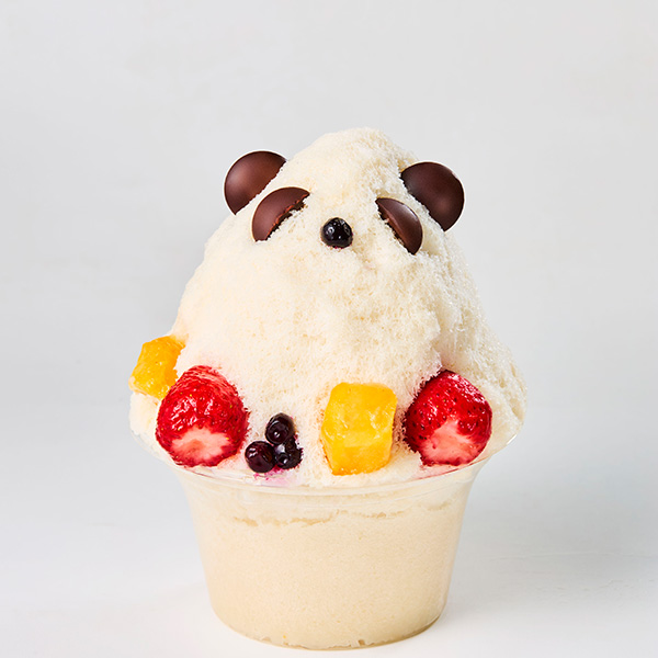 54年ぶりの“パンダに会えない夏”100%プラントベース「パンダかき氷」夏季限定販売